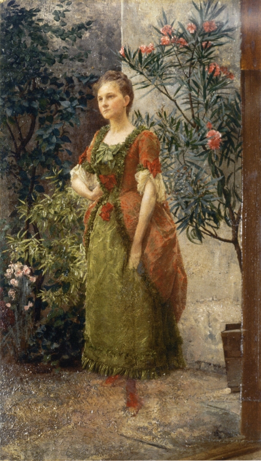Portrait of Emilie Flöge 1893